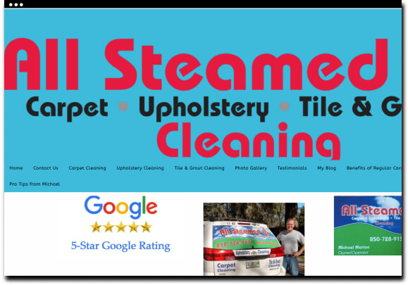 All Steamed Carpet Cleaning Website