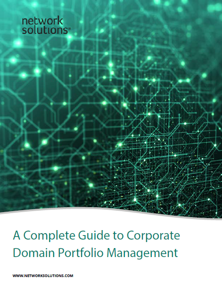 Corporate Domain Portfolio Management eBook Cover