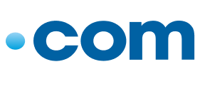 .com domain extension logo