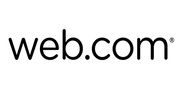 web.com logo in black