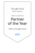 2021 Google Cloud Partner of the Year North America