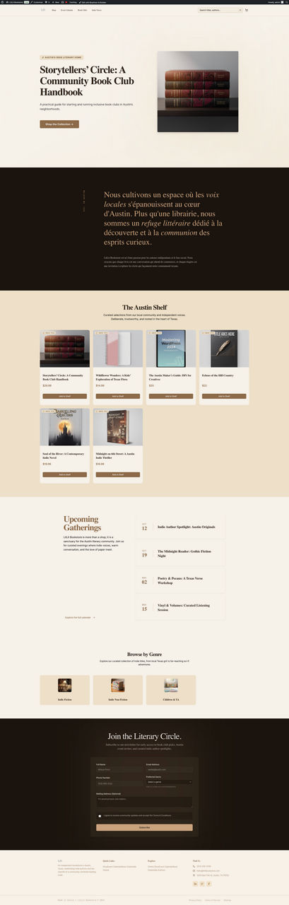 Creative / Portfolio website preview