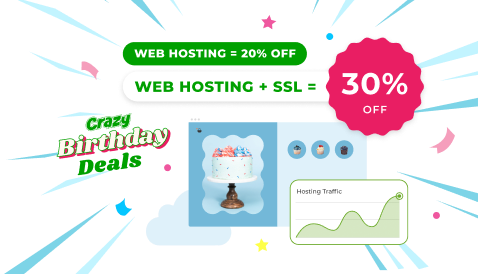 CD Bday Bash - Web Hosting + SSL