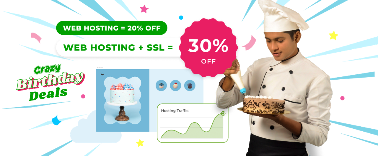 CD Bday Bash - Web Hosting + SSL