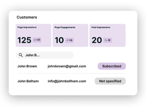 Customers app image