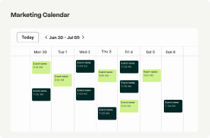 marketing calendar