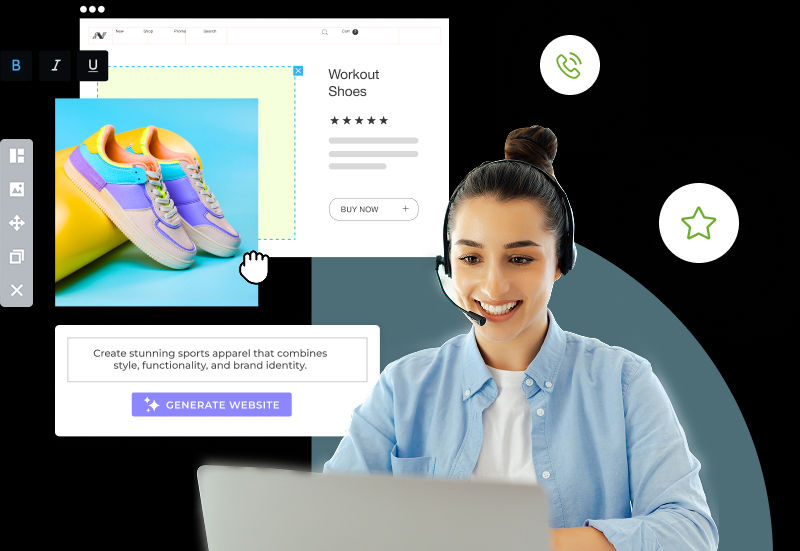 web builder premium support