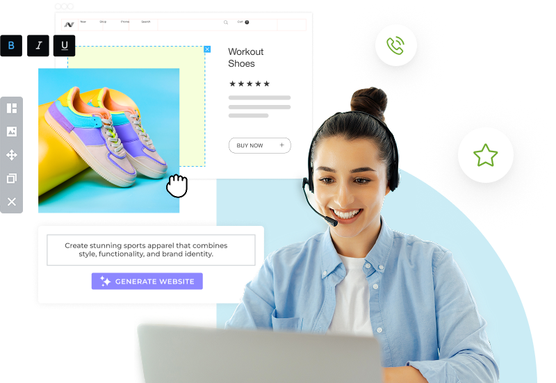 web builder premium support