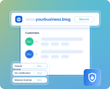 Image of secure website