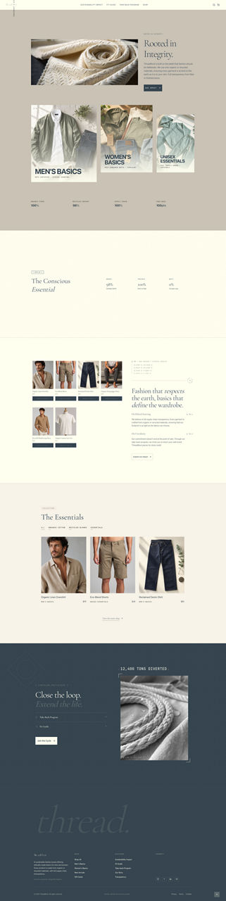Creative / Portfolio website preview