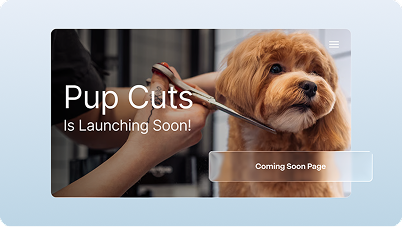 Coming Soon page