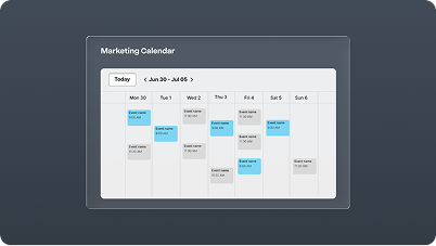 marketing calendar