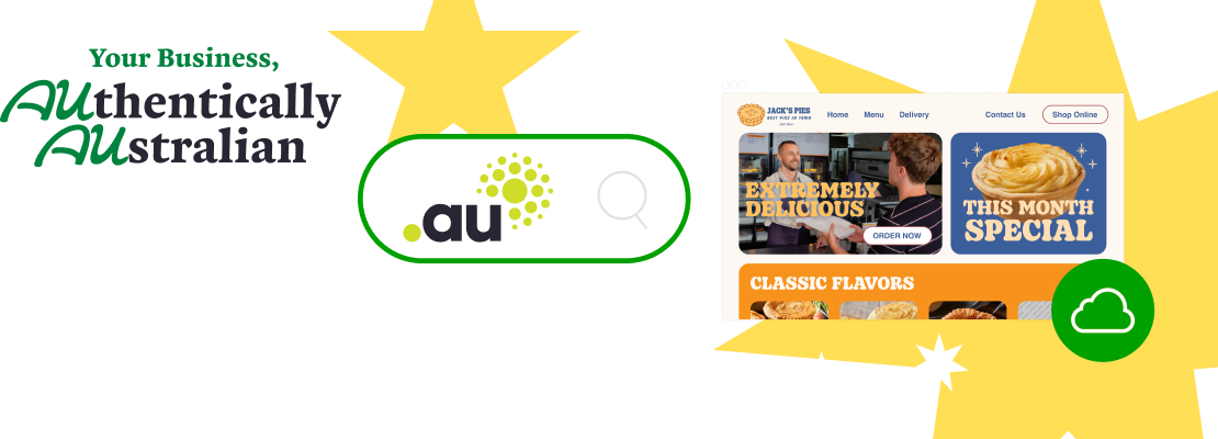 au domain text