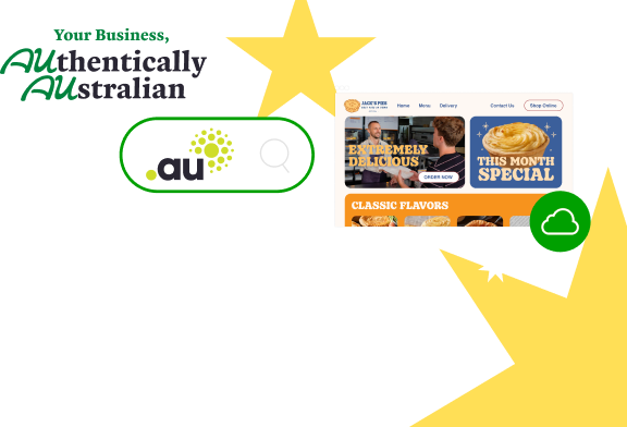 au domain text
