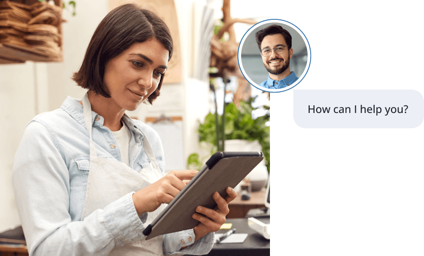 chat with us