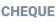 Cheque Logo