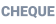 Cheque Logo