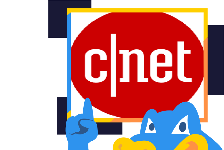 Hostgator illustration with cnet logo
