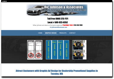 Ric Johnson & Associates Website