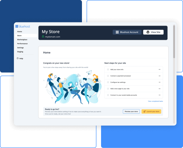 WordPress Area amministrativa del costruttore di siti web