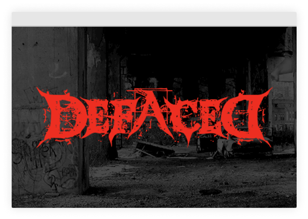 Defacing your website