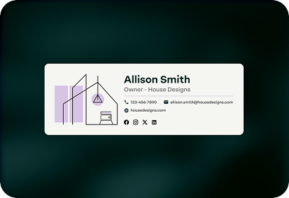 email signature