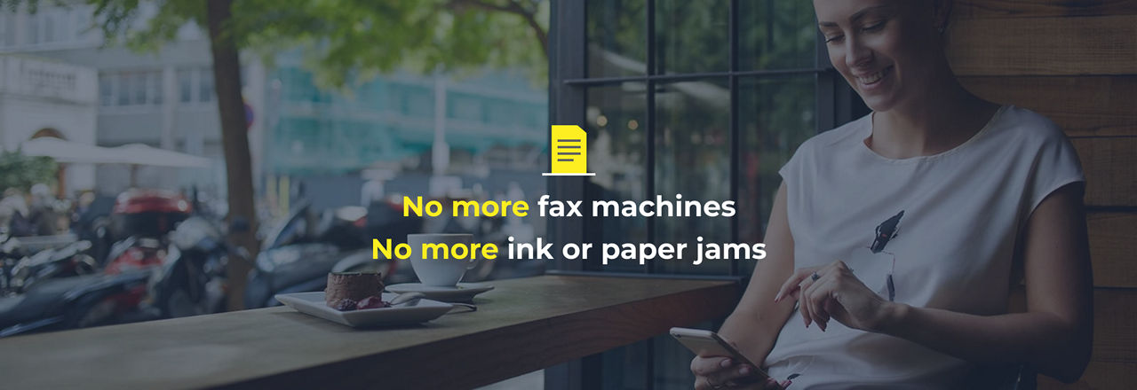 no more fax banner