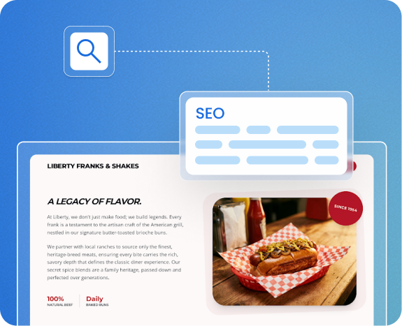 Ensure SEO−friendly content