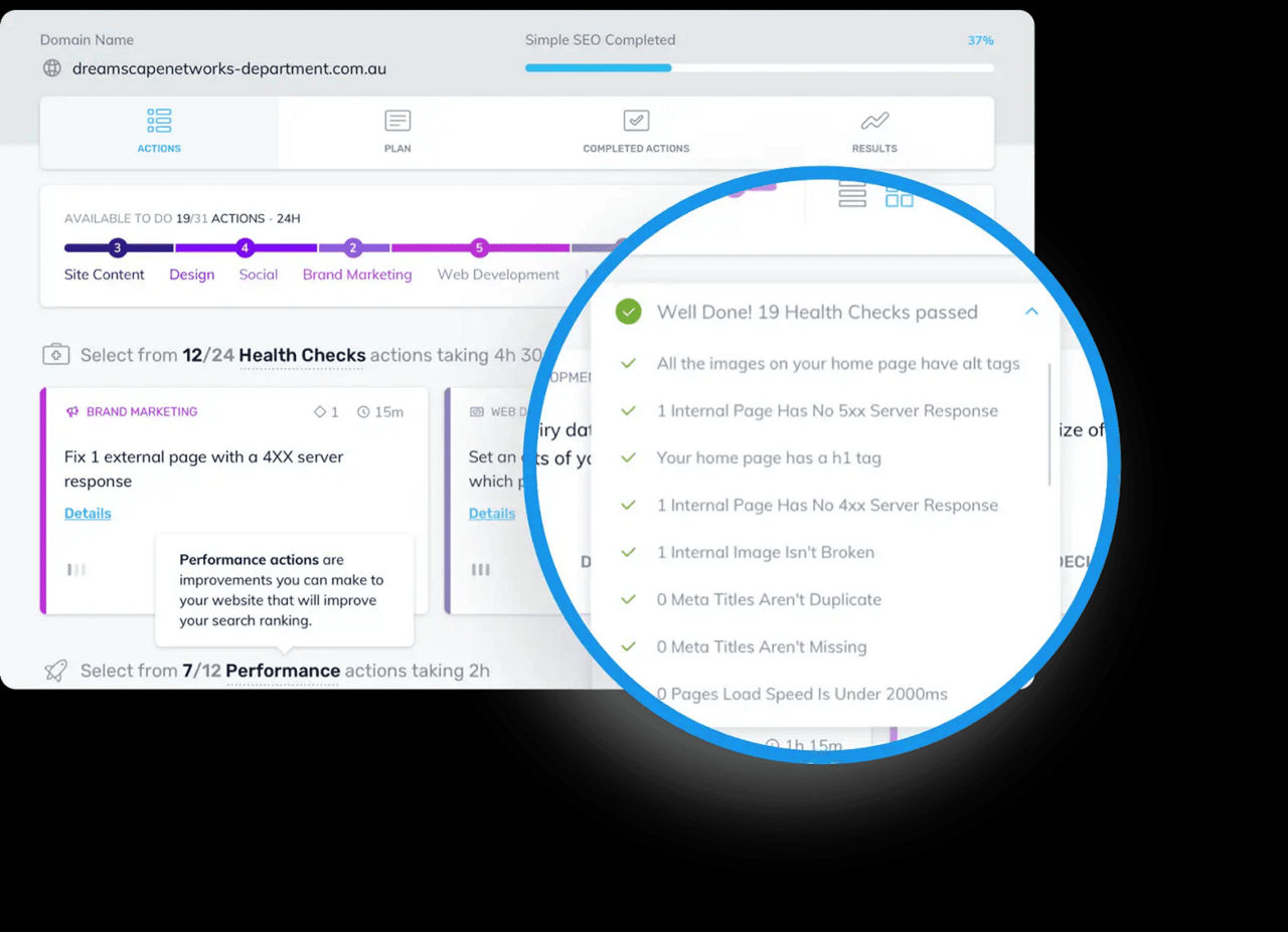 Consistent SEO Website Health Check