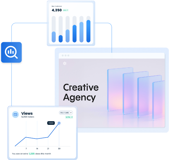 view dashboard on website