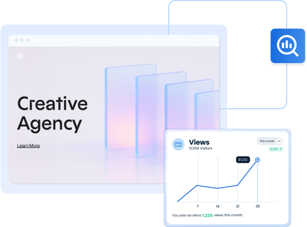 view dashboard on website