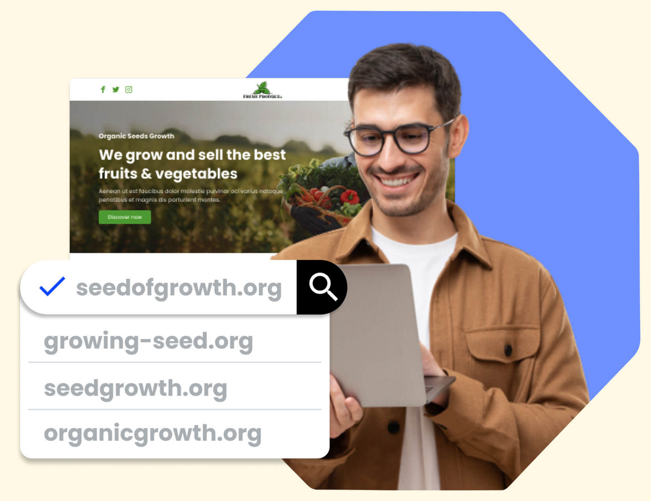 Register a .org domain name today