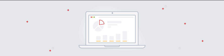 laptop with analytics