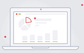 laptop with analytics
