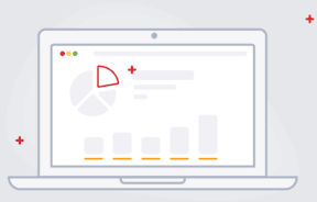 laptop with analytics