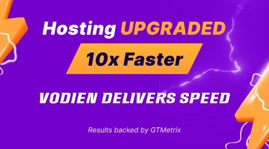 hosting upgraded