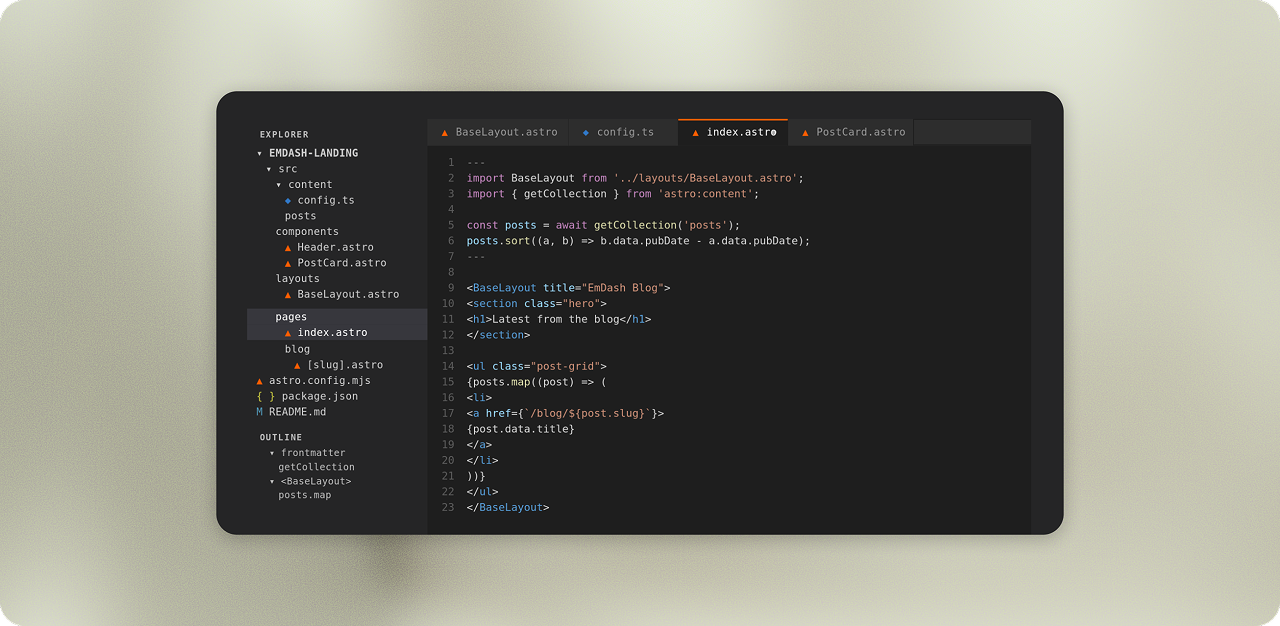emdash deployment