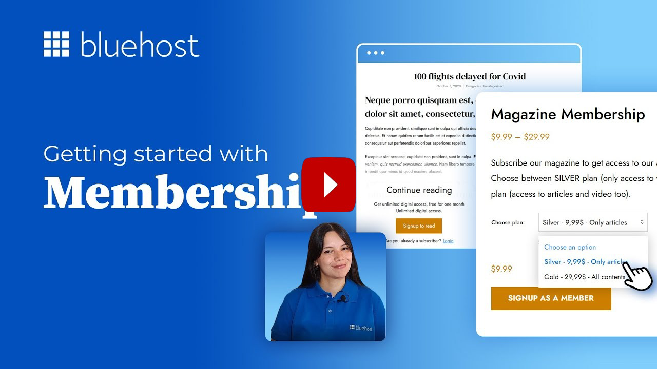 Get started with membership