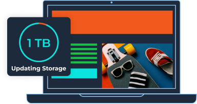 Storage upgrades.