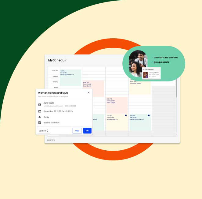 The Ultimate Online Appointment Scheduling System | MySchedulr | Web.com