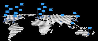 dns map illustration mobile