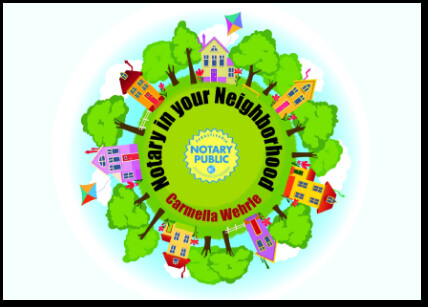 Notary In Your Neighborhood Logo