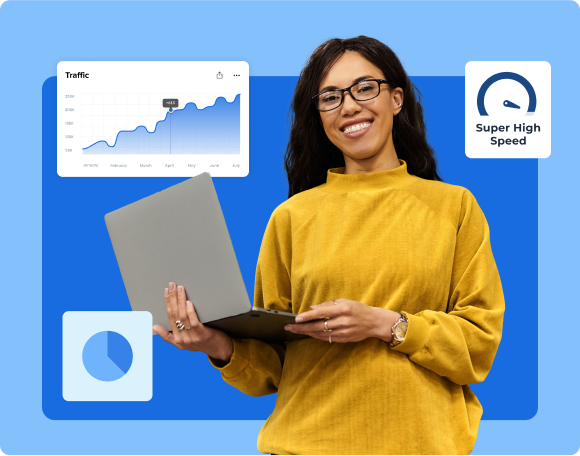 What does Bluehost offer your visitors?