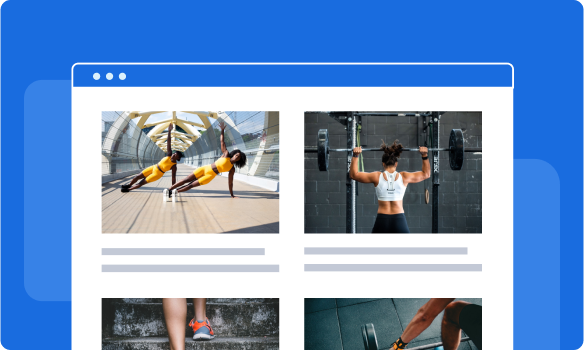 optimized image display
