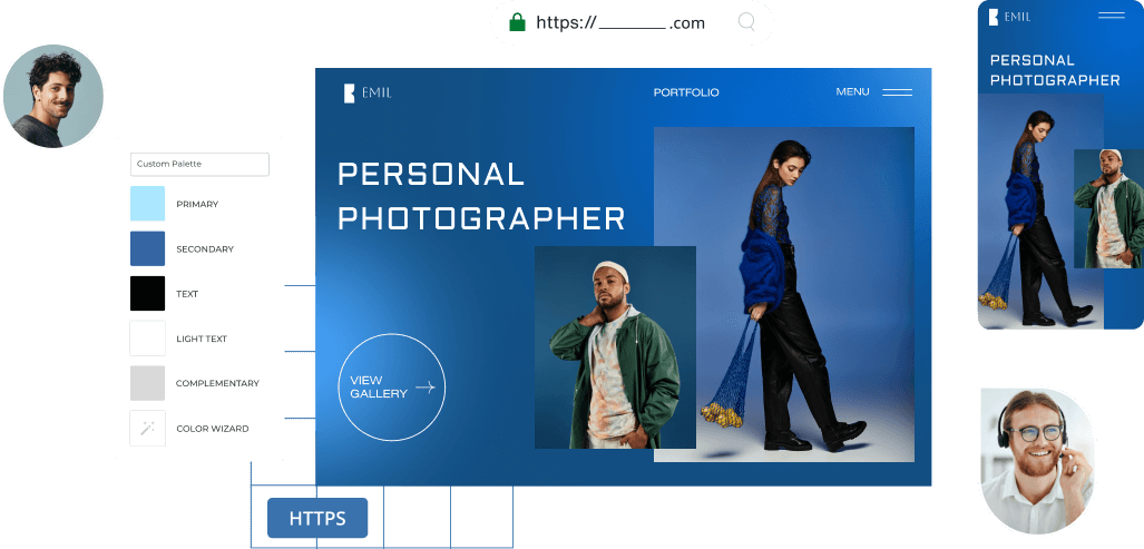 expert website design service features