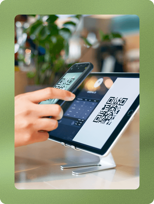 how to create qr code section image