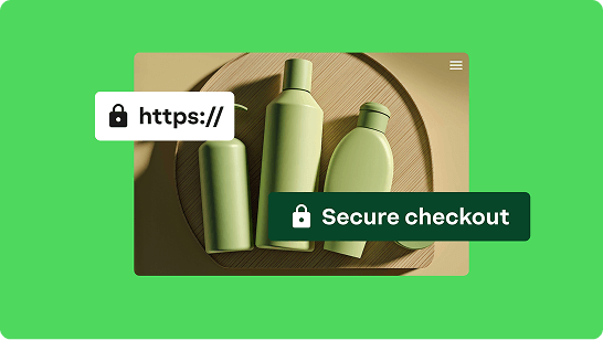 website protected with SSL certificates