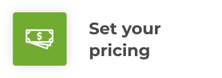 set your pricing