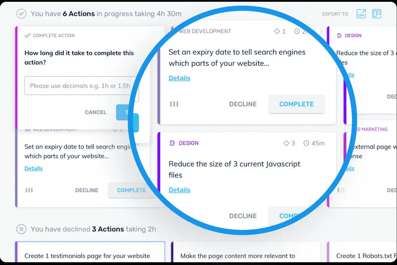 Simplify your workflow