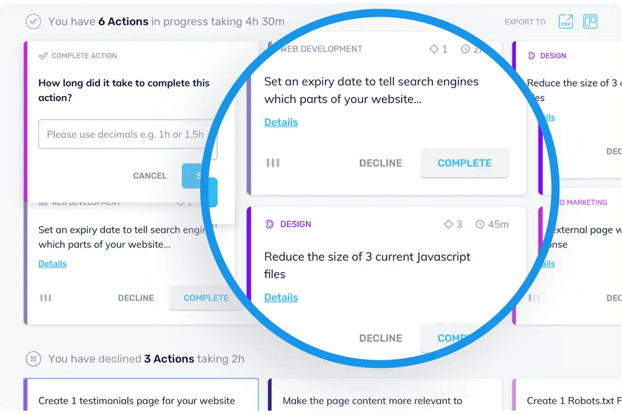 Simplify your workflow